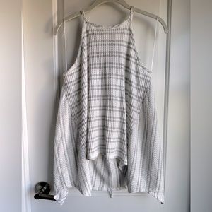 Altar’d State High Neck Cutaway Top